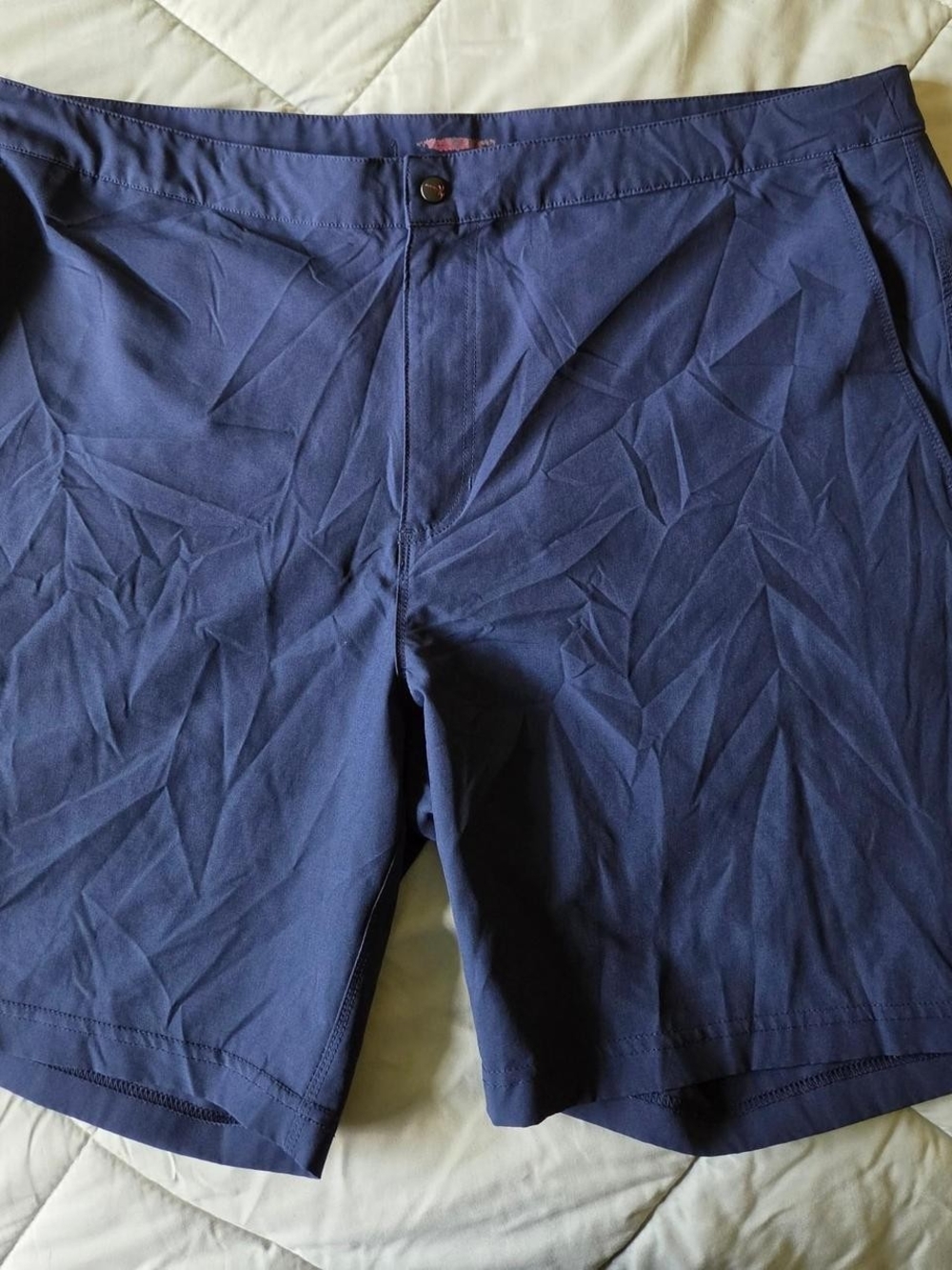 Kahala Rambler Navy Blue Performance Golf Shorts 40